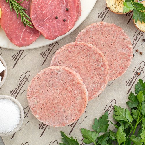 с/м Бифштекс из говядины (300г/3 шт)