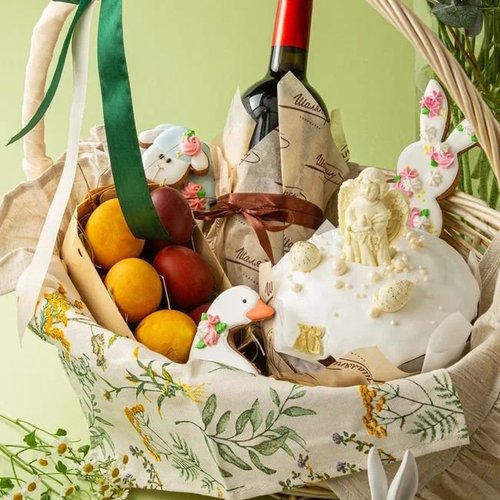 Пасхальная корзина маленькая