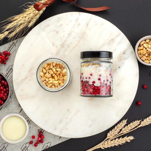 Брусника со сливками и кедровыми орехами с/м (140 г)