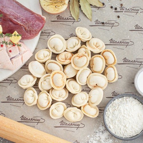 Пельмени с утиной грудкой (800 г)
