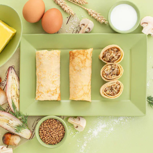 Блин гречневый с начинкой (90 г)