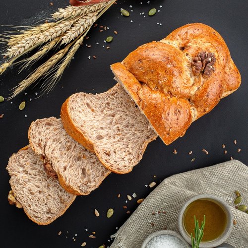 Хлеб с грецким орехом (340 г)