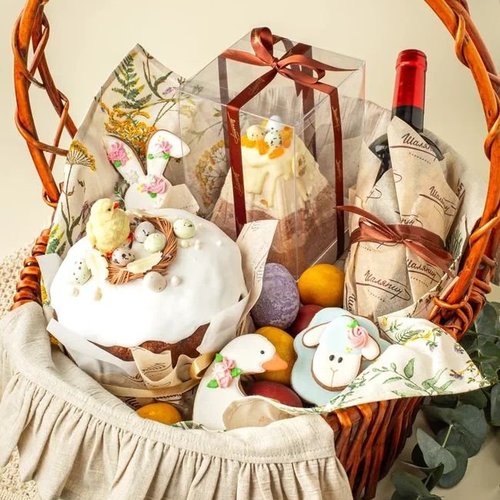 Пасхальная корзина большая