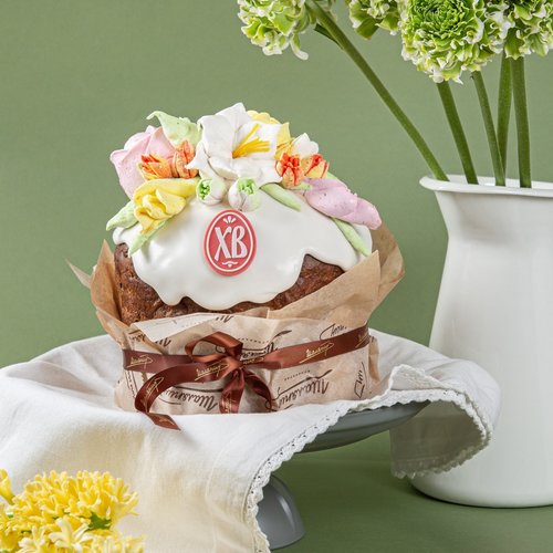 Пасхальный кулич с зефиром (750 г)