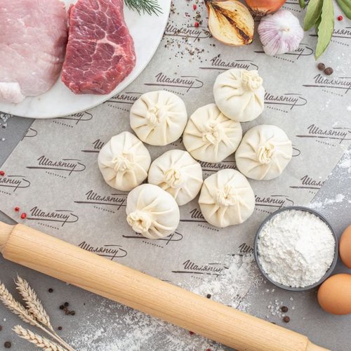 Хинкали с мясом (600 г)